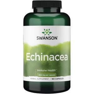 Swanson Echinacea 400 Milligrams 180 Capsules