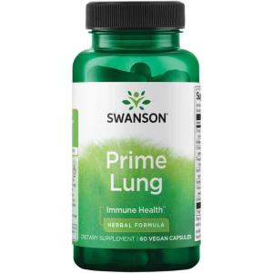 Swanson Prime Lung 60 Veg Caps(60 Count (Pack of 1))