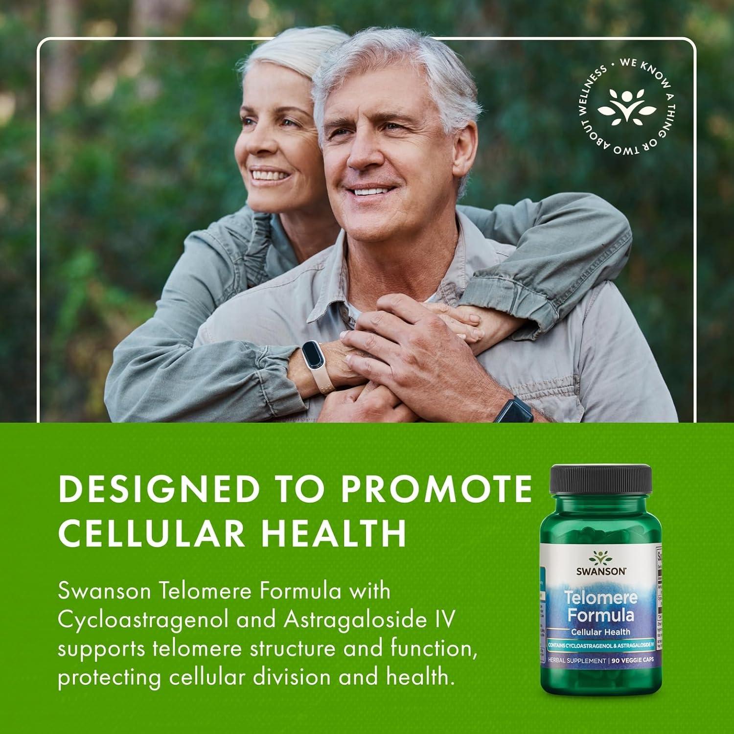 imageSwanson Telomere Formula 90 Veg Caps 2 Pack