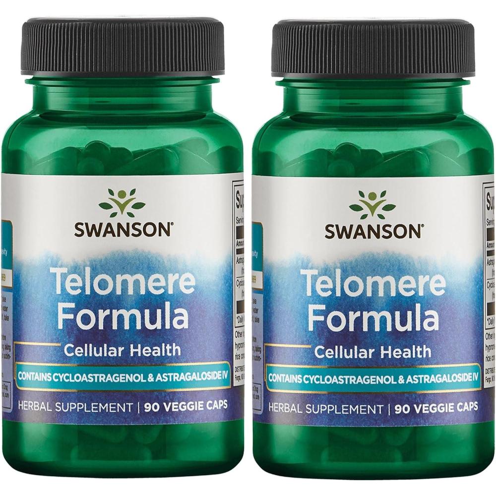 imageSwanson Telomere Formula 90 Veg Caps 2 Pack