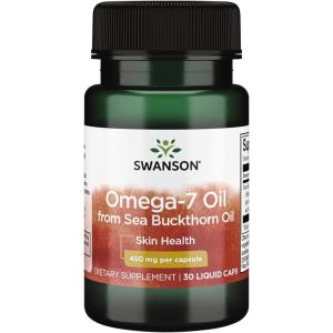 Swanson EFA Omega-7 Oil 450MG 30 LIQ CAPS