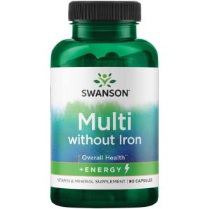 Swanson Active One Multivitamin Without Iron 90 Capsules