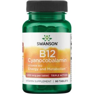 Swanson ULT B12 Triple Action 1000 MCG 90TAB