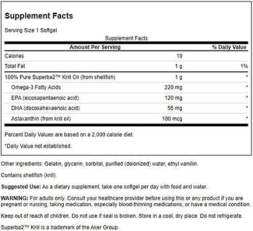 imageSwanson EFA Krill OilMAX STR 1 G 30 SGELS