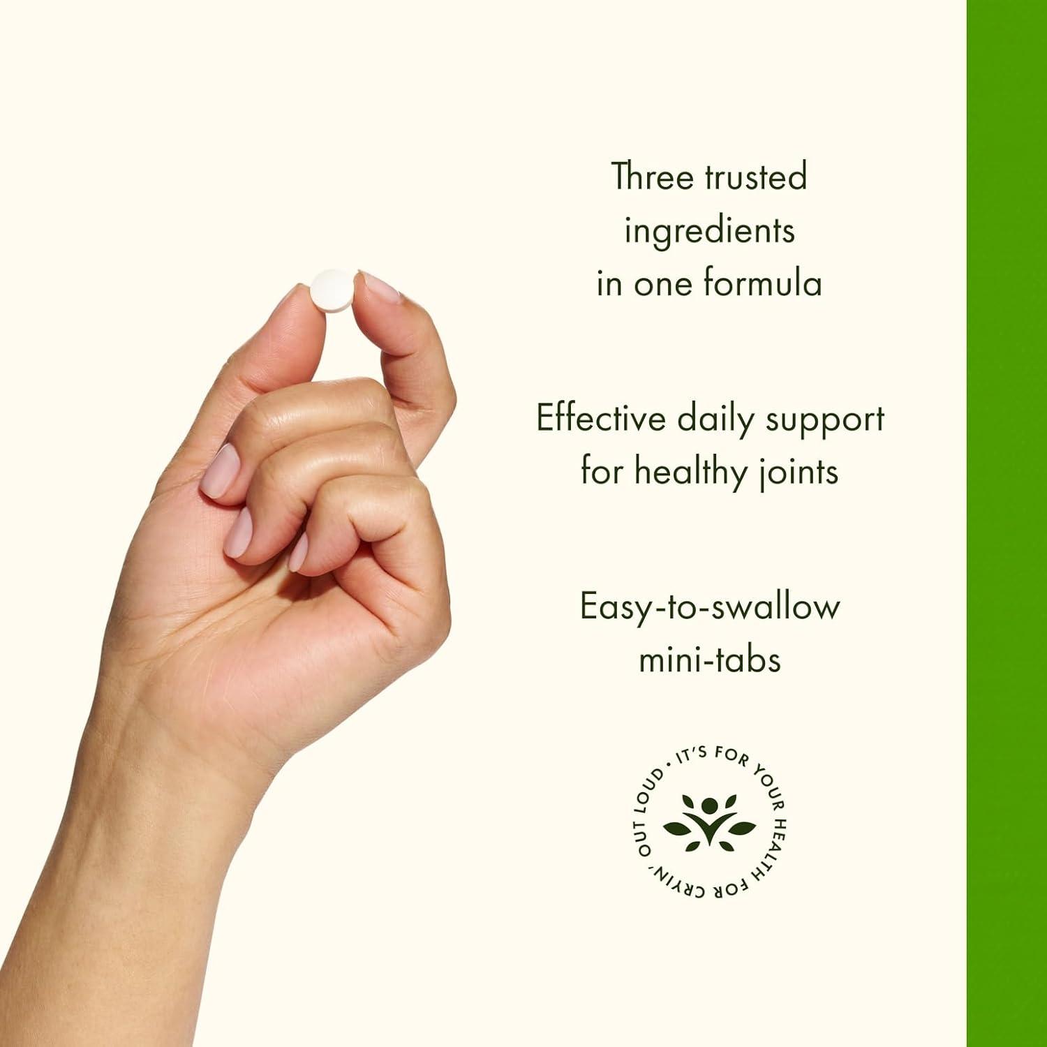 imageSwanson MiniTabs Glucosamine Chondroitin ampamp Msm Joint Mobility Flexibility Comfort Cartilage Connective Tissue Health Support 750600300 Milligrams 360 Tabs