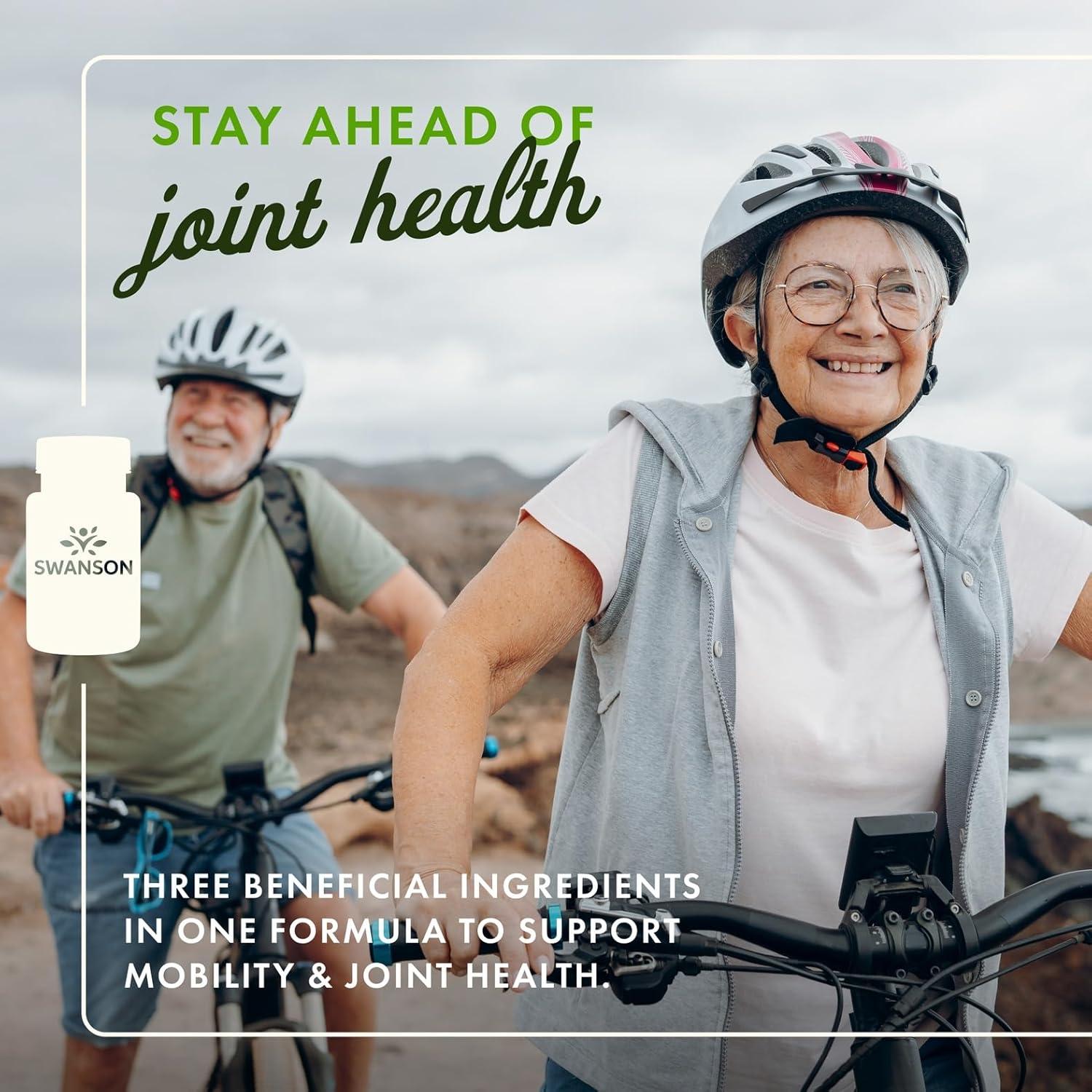 imageSwanson MiniTabs Glucosamine Chondroitin ampamp Msm Joint Mobility Flexibility Comfort Cartilage Connective Tissue Health Support 750600300 Milligrams 360 Tabs