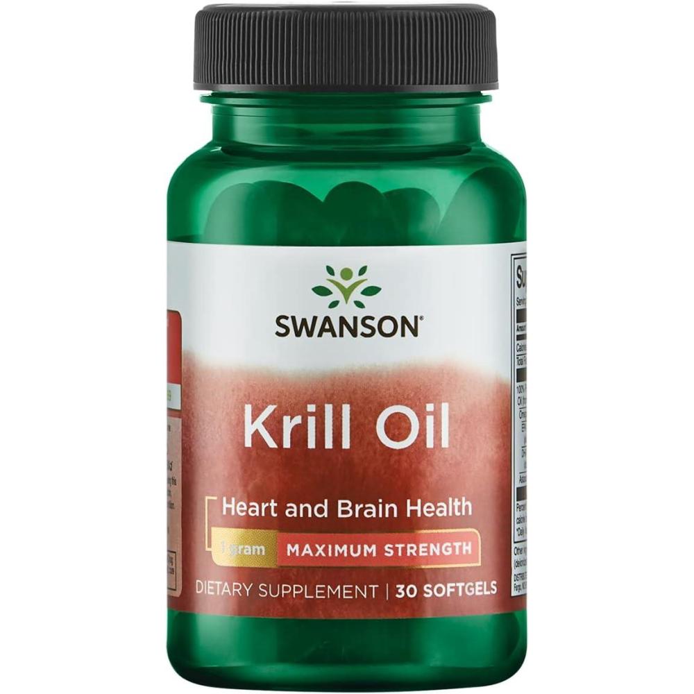 imageSwanson EFA Krill OilMAX STR 1 G 30 SGELS