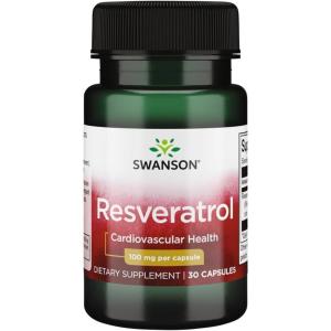 Swanson Resveratrol 100 100 Milligrams 30 Capsules(30 Count (Pack of 1))