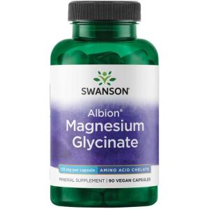 Albion Chelated Magnesium 133 mg 90 Caps(90 Count (Pack of 1))