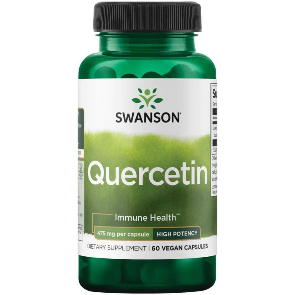 imageSwanson High Potency Quercetin  60 Veggie Capsules
