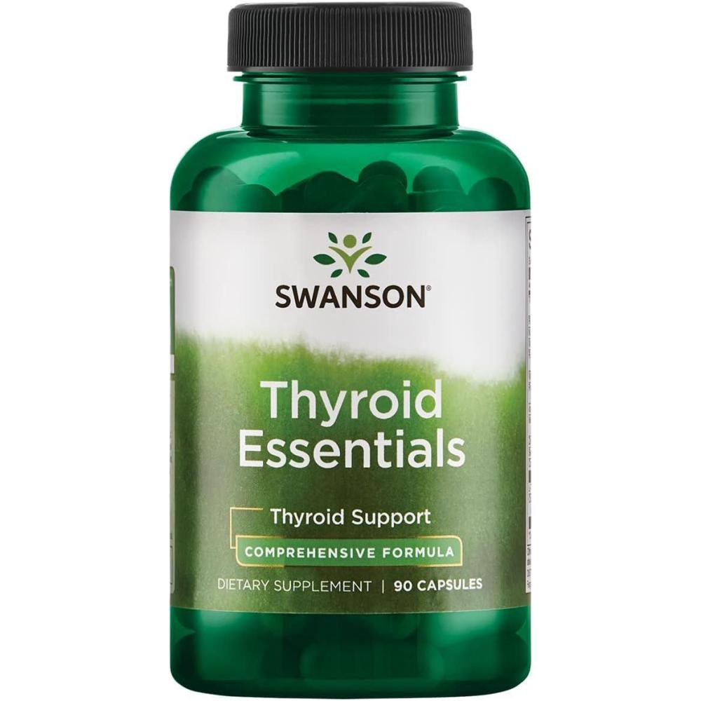 imageSwanson Thyroid Essentials 90 Capsules90 Count Pack of 1