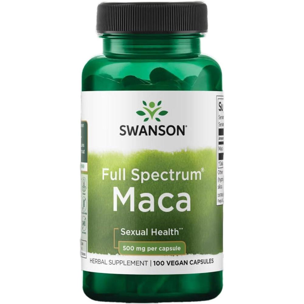 imageSwanson Maca 500 Milligrams 100 Capsules