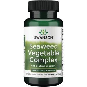 Swanson GRN Seaweed Vegetable CMPLX 60VEG CP